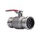 Quickfitting 1in Push-to-Connect x 1in Push-to-Connect Stainless Steel Full Port Ball Valve SS932R - alternate 1